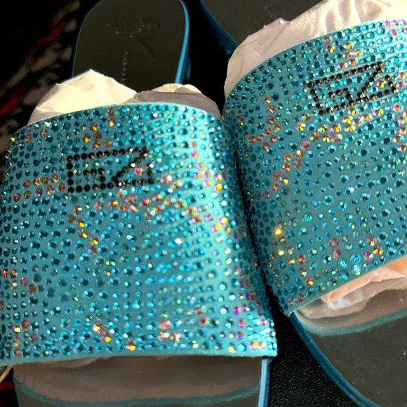 Giuseppe Zanetti Rhinestones Sandals - Picture 2 of 4